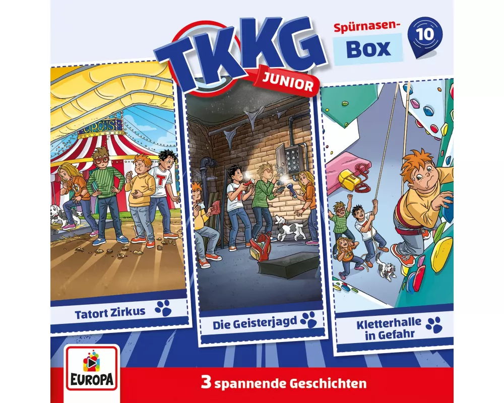 TKKG Junior - Spürnasen Box 10. Folgen 28-30