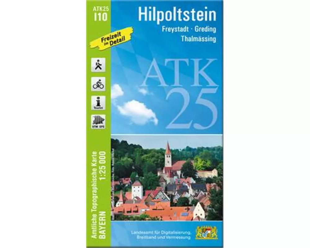 ATK25-I10 Hilpoltstein (Amtliche Topographische Karte 1:25000)