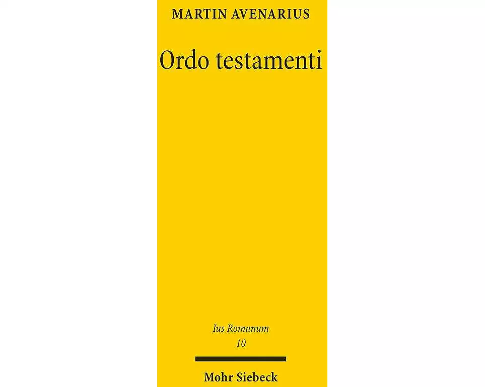 Ordo testamenti