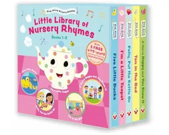 Little Library of Sing-Along Nursery Rhymes (Books 1-5)