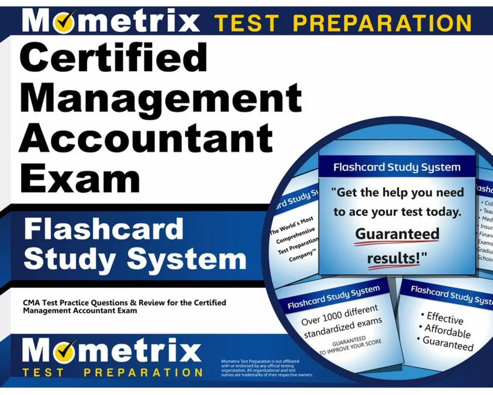 Certified Management Accountant Exam Flashcard Study System