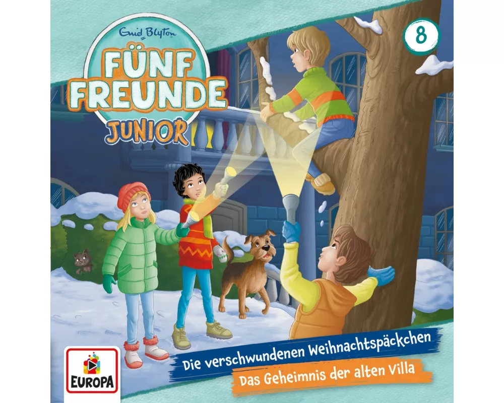Fünf Freunde Junior 08: Die verschwundenen Weihnachtspäckchen / Das Geheimnis der alten Villa