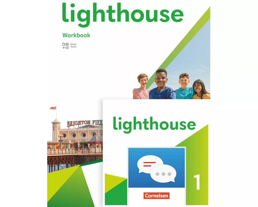 Lighthouse Band 1: 5. Schuljahr. Workbook mit Audios, Erklärfilmen und Lösungen - plus Zugangscode zu interaktivem Kompetenztraining in ChatClass