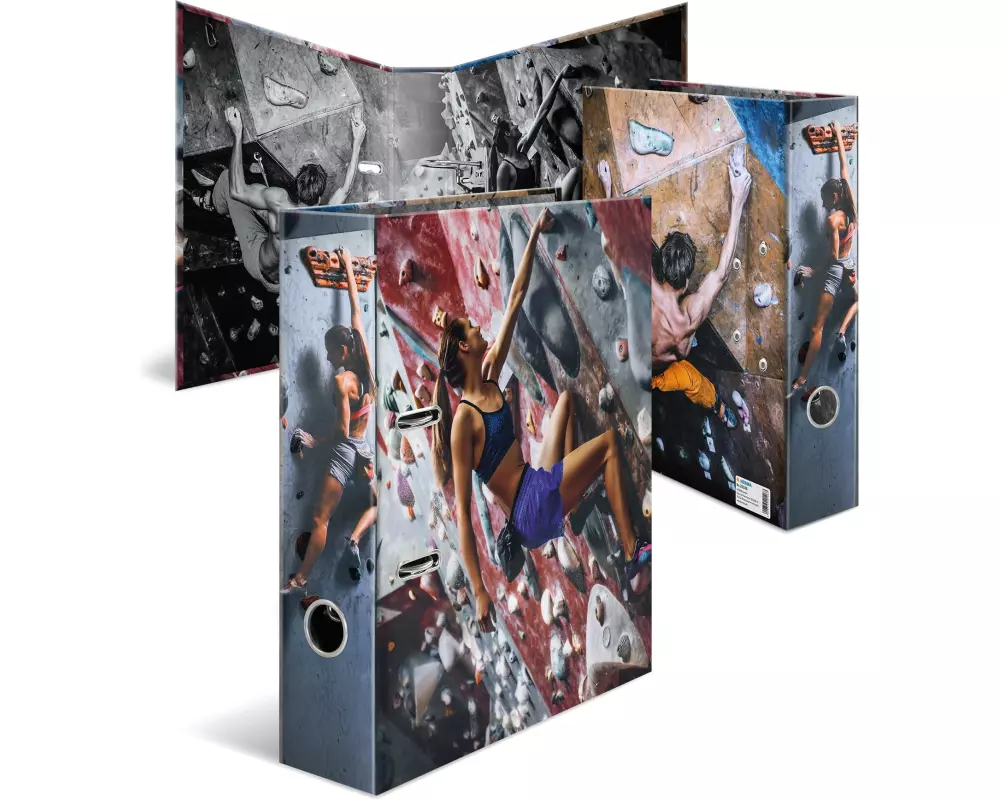 HERMA Motiv-Ordner A4 Bouldern 285 cm, Mehrfarbig