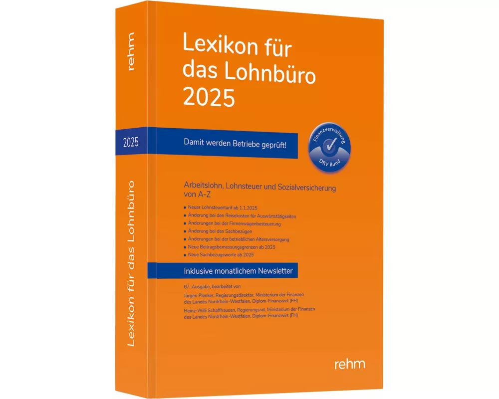 Lexikon für das Lohnbüro 2025