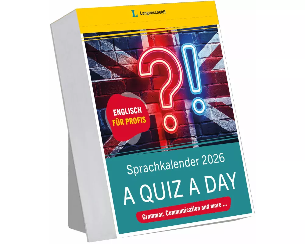 Langenscheidt Sprachkalender Englisch A Quiz a Day 2026