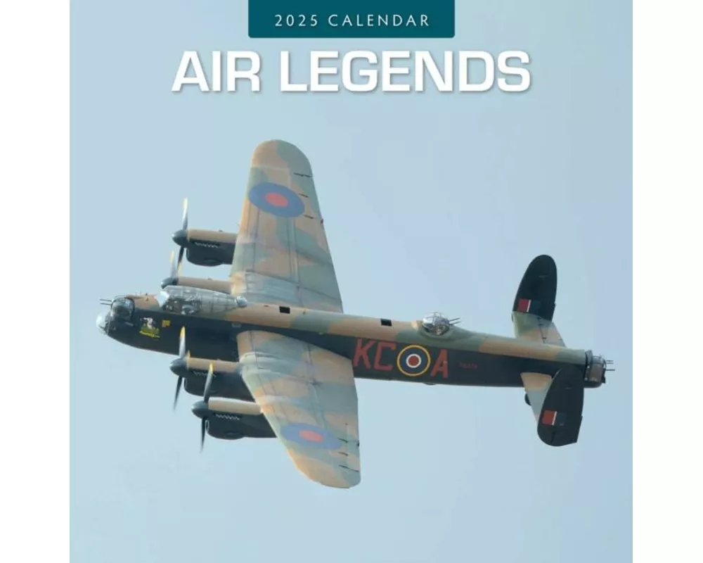 Air Legends 2025 Square Wall Calendar