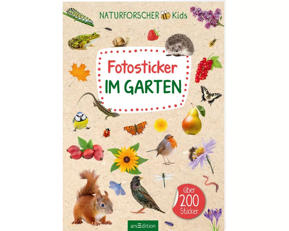 Naturforscher-Kids – Fotosticker Im Garten