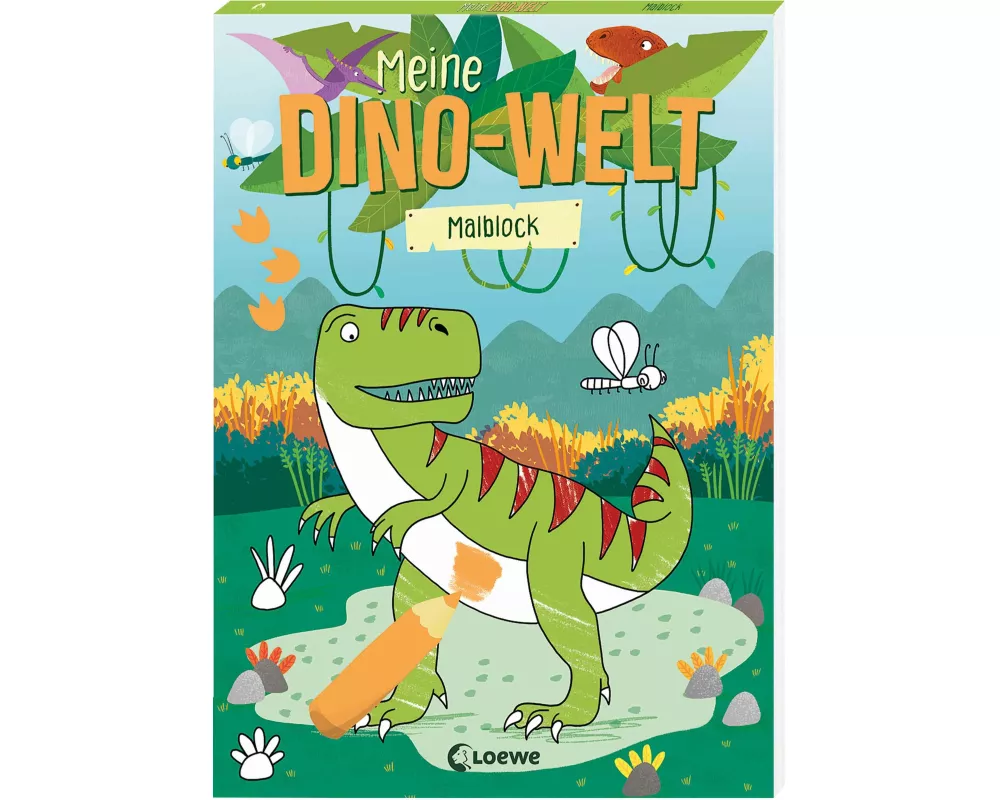 Meine Dino-Welt - Malblock