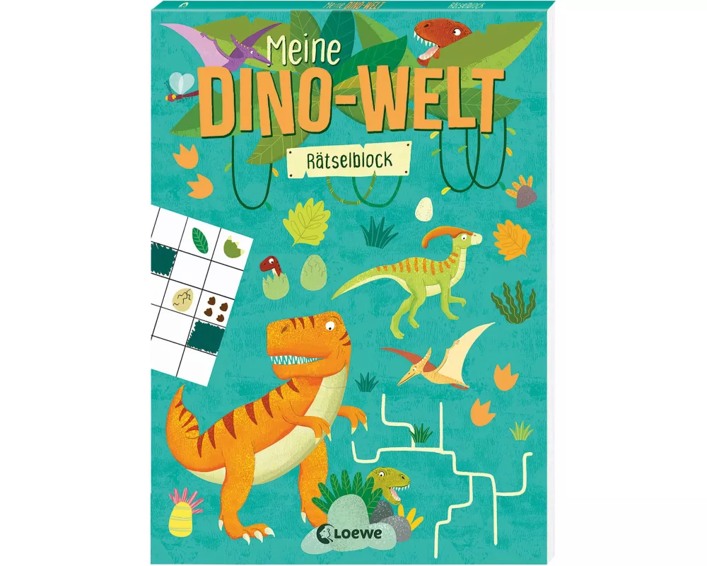 Meine Dino-Welt - Rätselblock