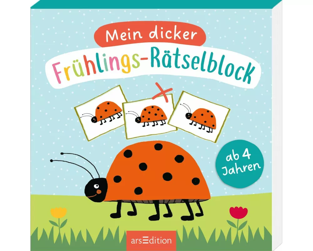 Mein dicker Frühlings-Rätselblock