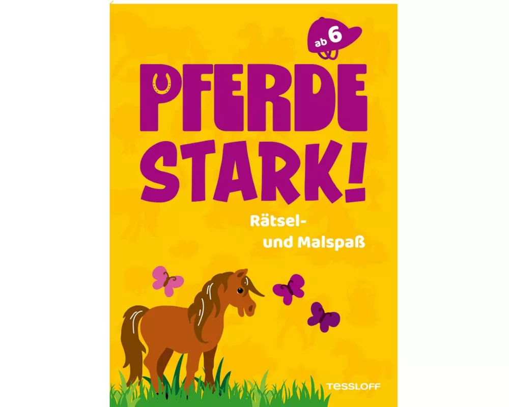 Pferdestark! Rätsel- und Malspaß