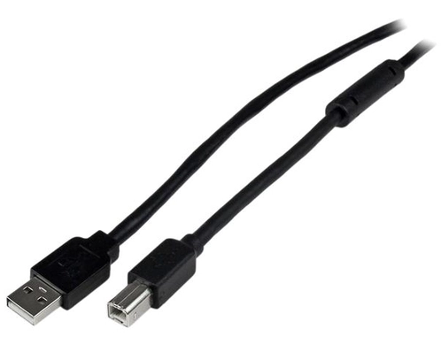 StarTech.com 20m / 65 ft Active USB 2.0 A to B Cable