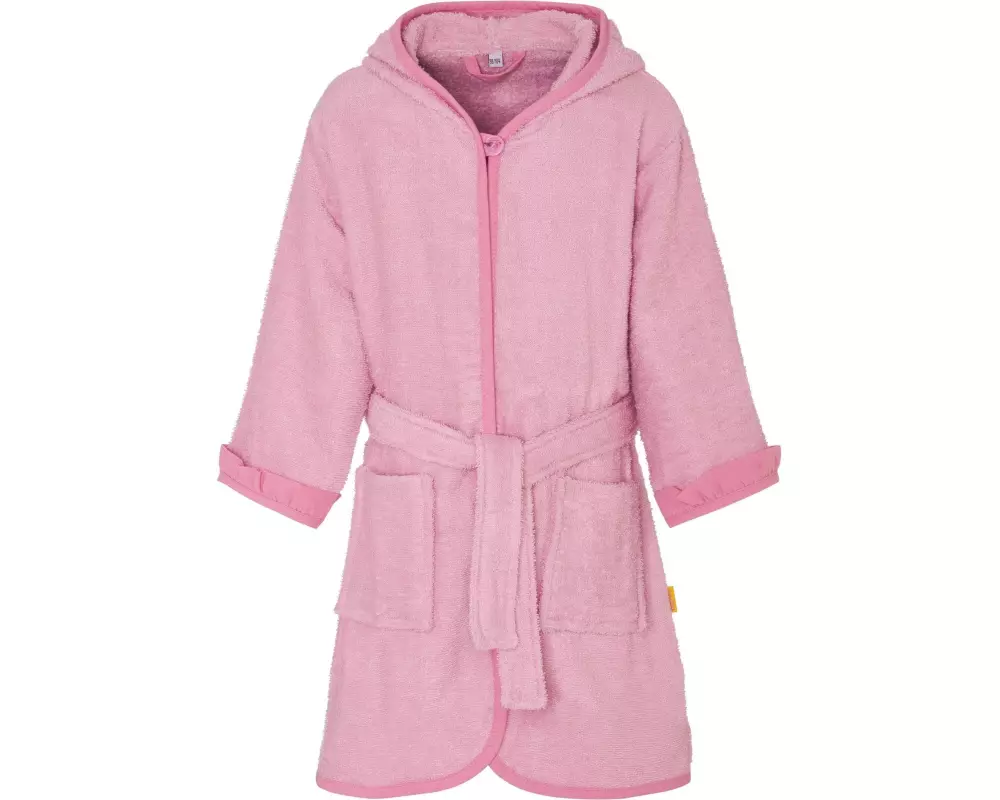 Playshoes Frottee-Bademantel Einhorn Rosa Gr. 134/140