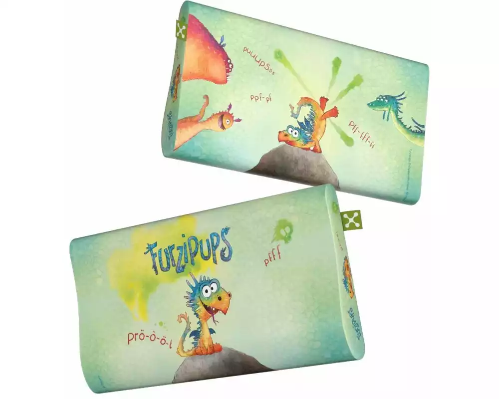 Smartsleep Kinder Kopfkissenbezug Ergonomic Furzipups 50 x 32 cm