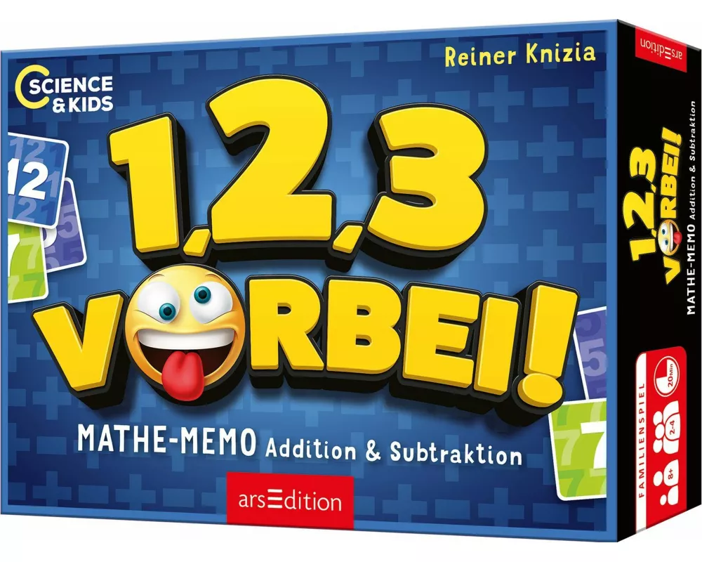 Science & Kids – 1, 2, 3 ... vorbei! Mathe-Memo Addition & Subtraktion