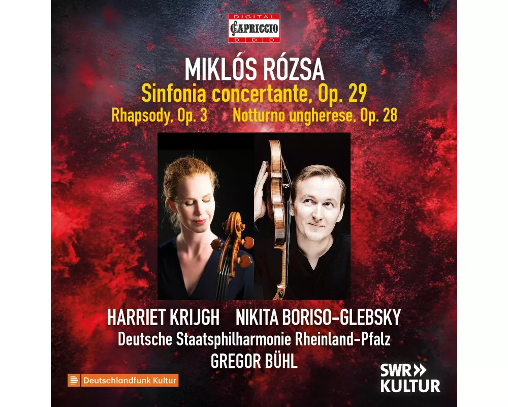 R¢zsa: Sinfonia concertante,Op. 29/Rhapsody,Op. 3