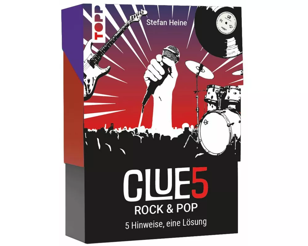 CLUE5 #Rock & Pop. 5 Hinweise, nur eine Lösung. Das Trend-Quiz für deine Tasche