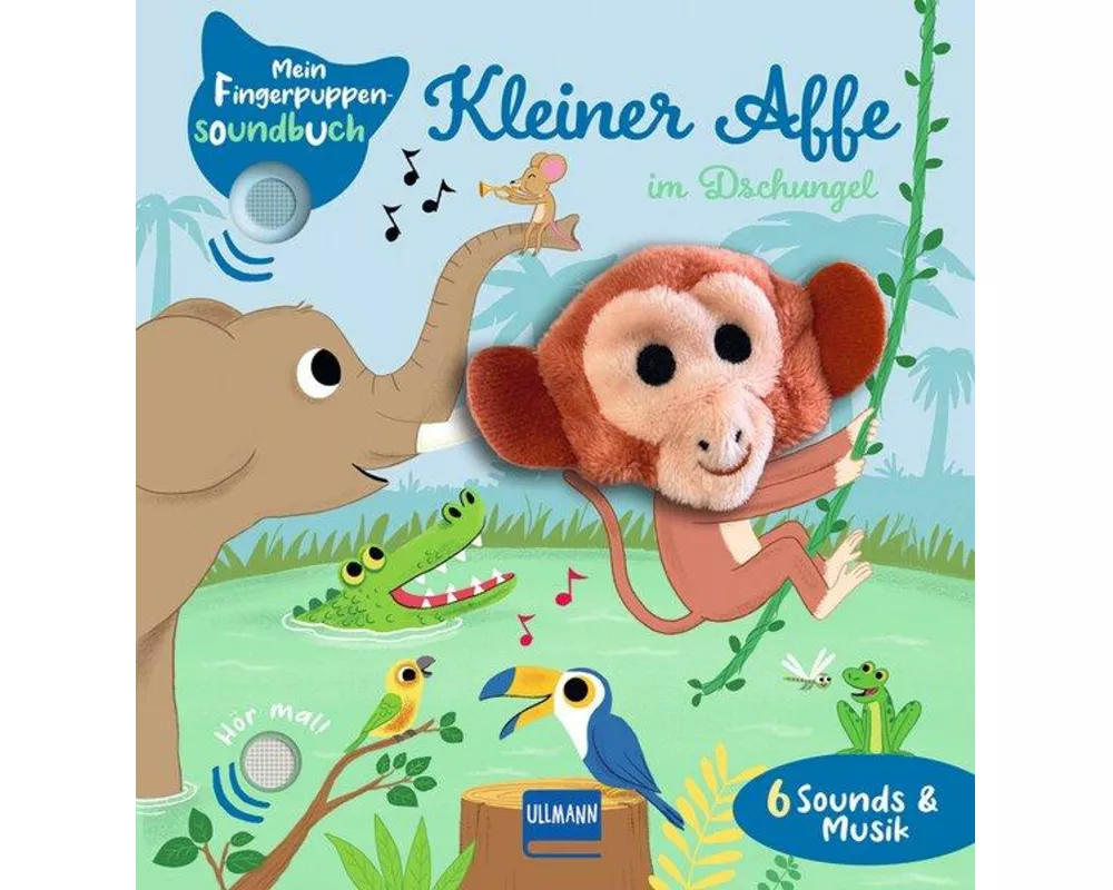 Mein Fingerpuppen-Soundbuch - Kleiner Affe im Dschungel