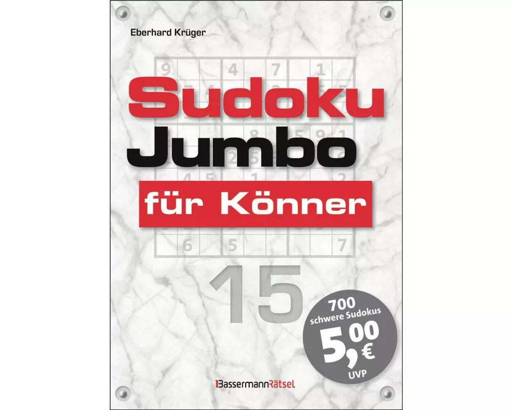 Sudokujumbo für Könner 15