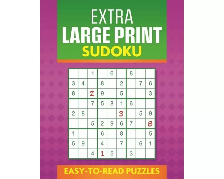Extra Large Print Sudoku