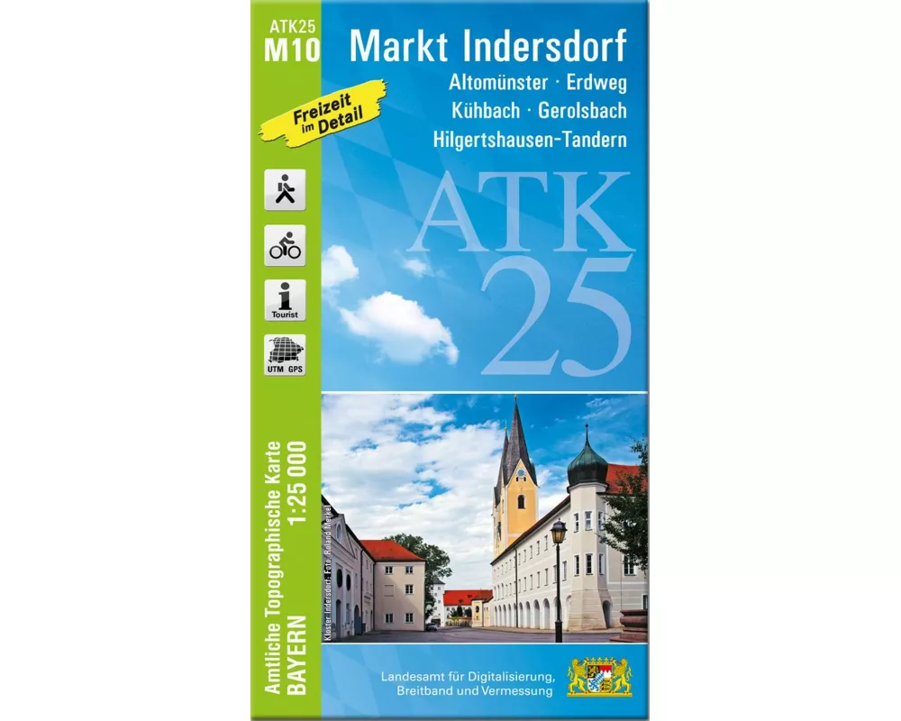 ATK25-M10 Markt Indersdorf (Amtliche Topographische Karte 1:25000)
