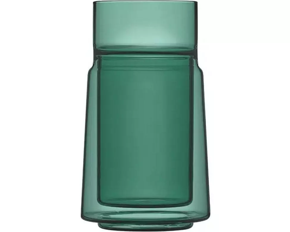 Jacob Jensen Thermo-Glas Doppelwandgläser Large 330 ml, Grün