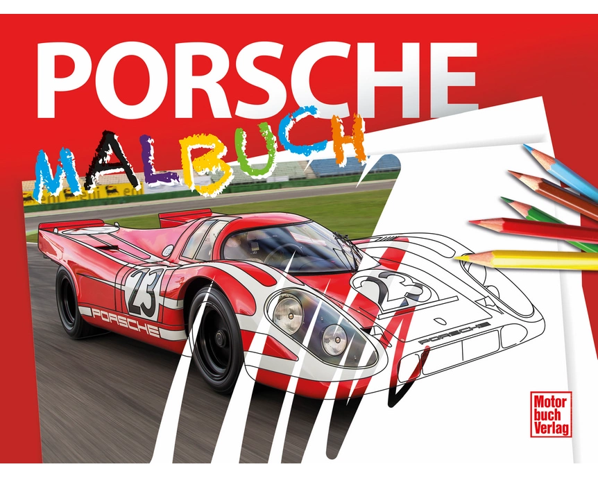 Porsche Malbuch