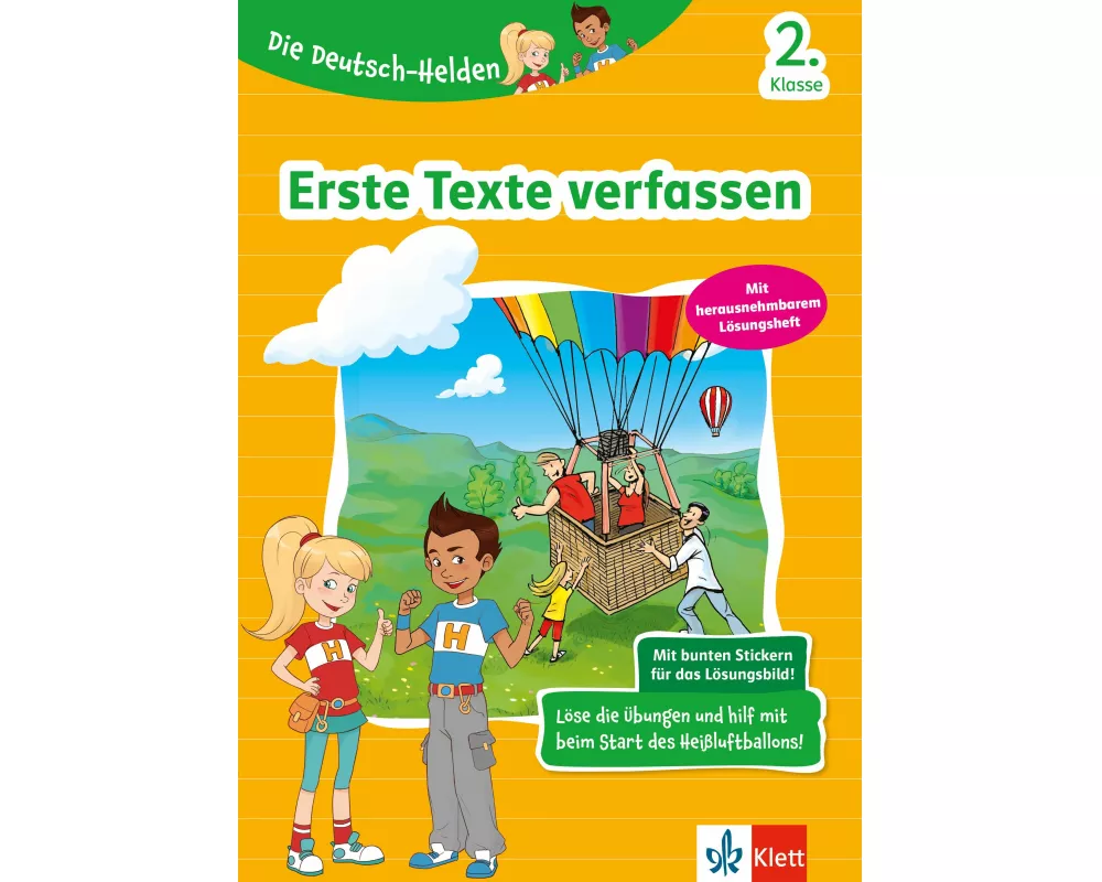 Klett Die Deutsch-Helden: Erste Texte verfassen 2. Klasse