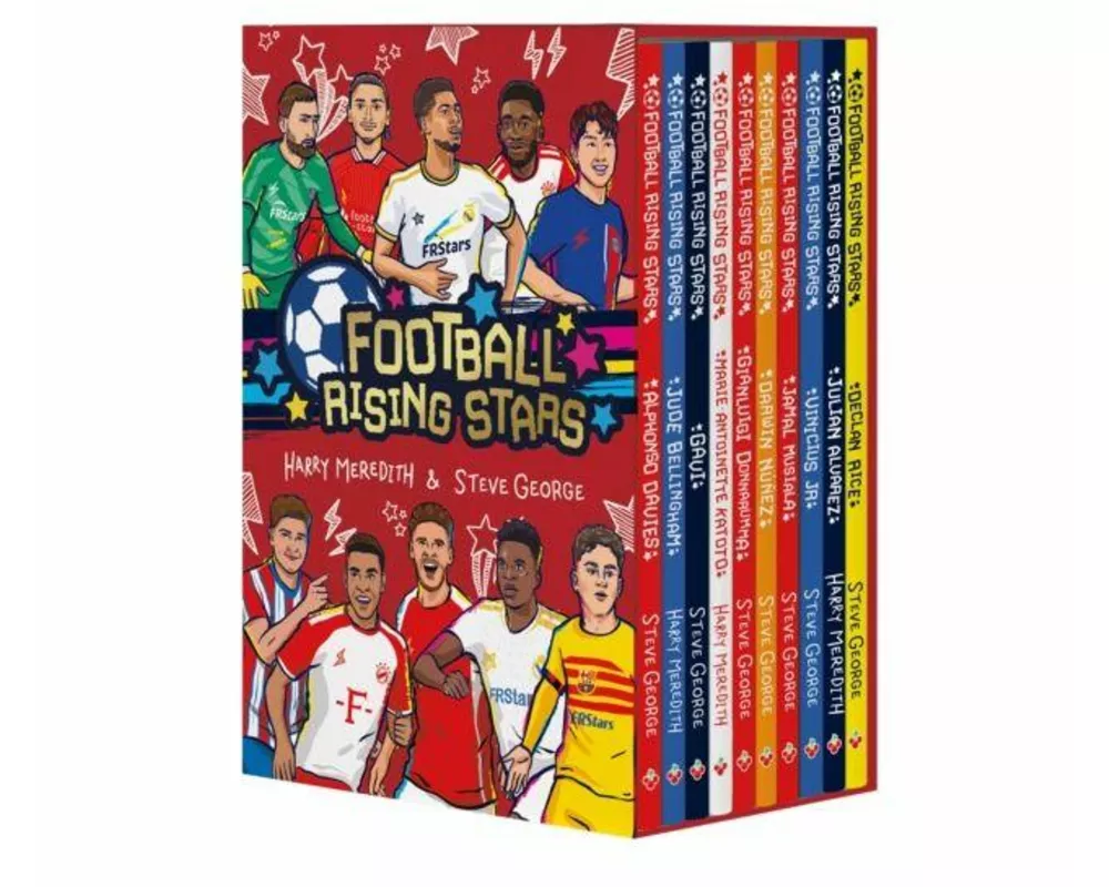 Football Rising Stars Volume 2: 10 Book Collection