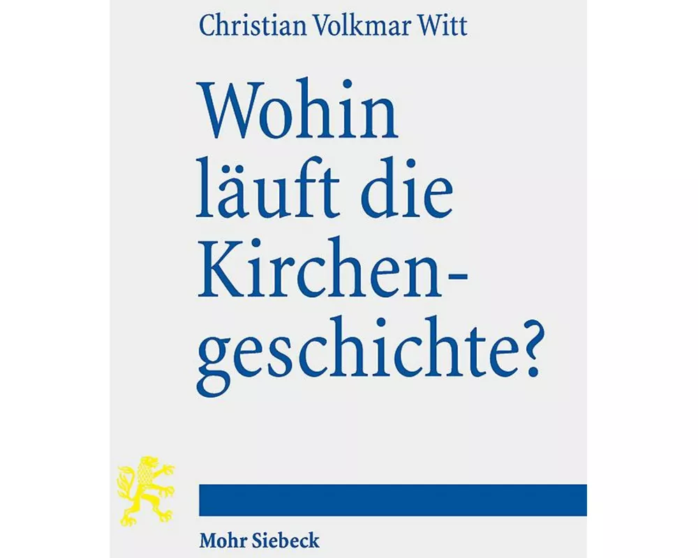 Wohin läuft die Kirchengeschichte?