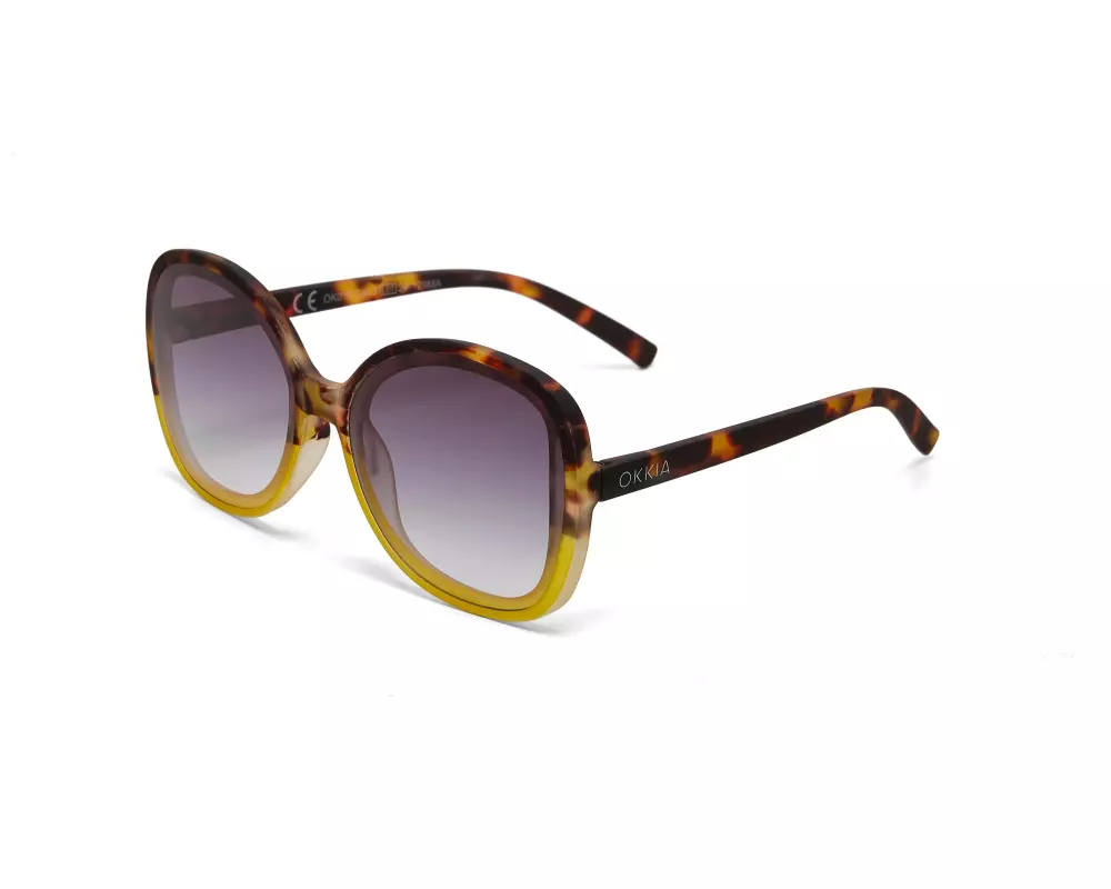 OKKIA Sonnenbrille Anna Havana Yellow