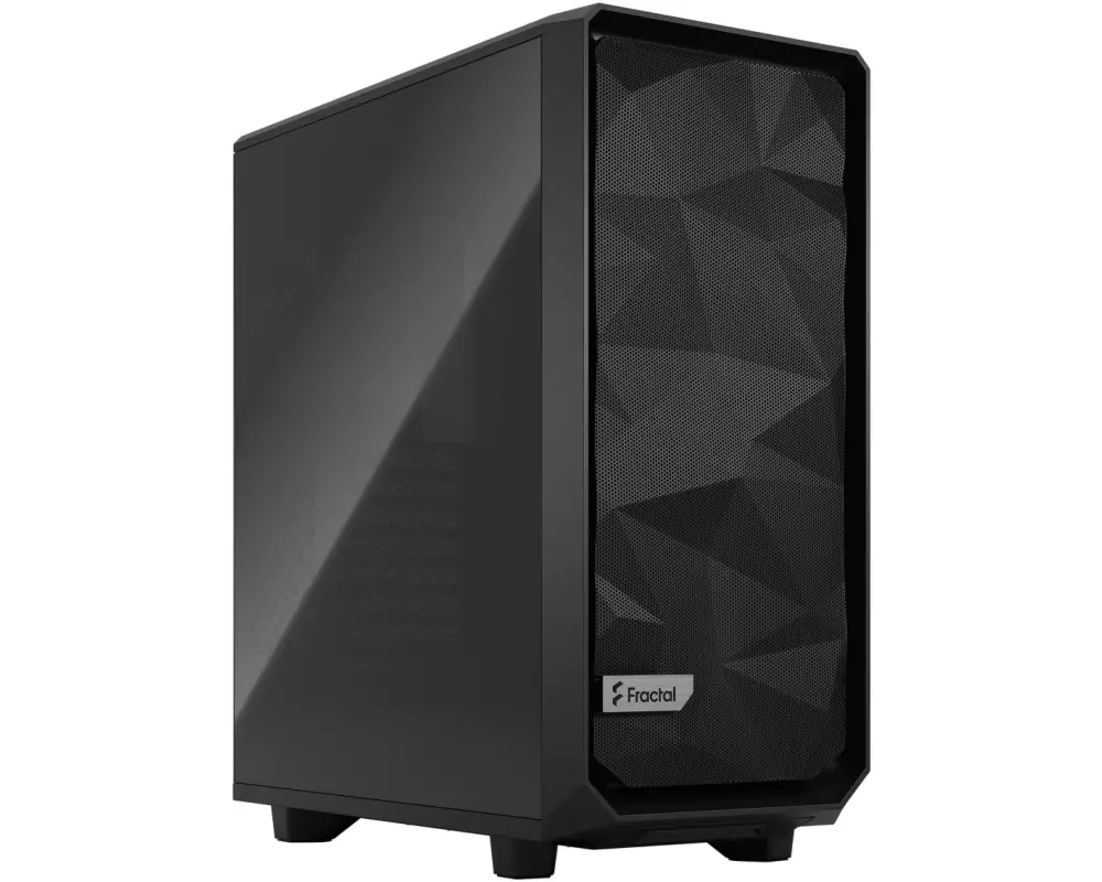 Fractal Design PC-Gehäuse Meshify 2 Compact TG Dark Schwarz