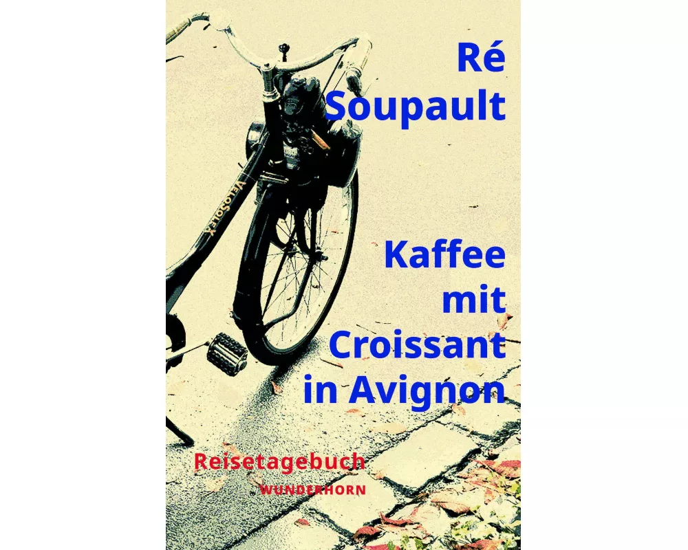 Kaffee mit Croissant in Avignon
