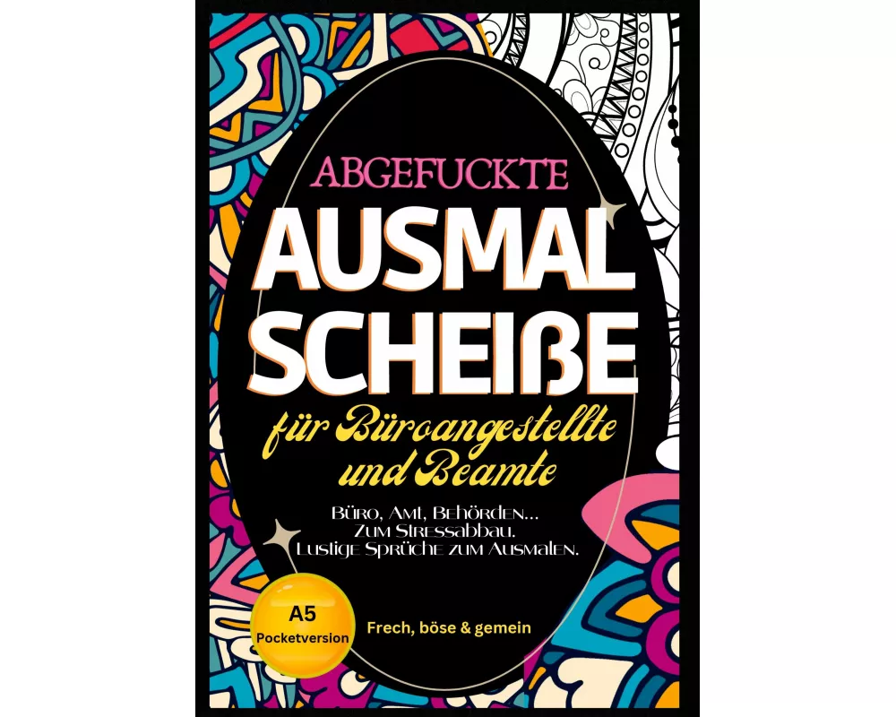 Fluch Malbuch Büro A5