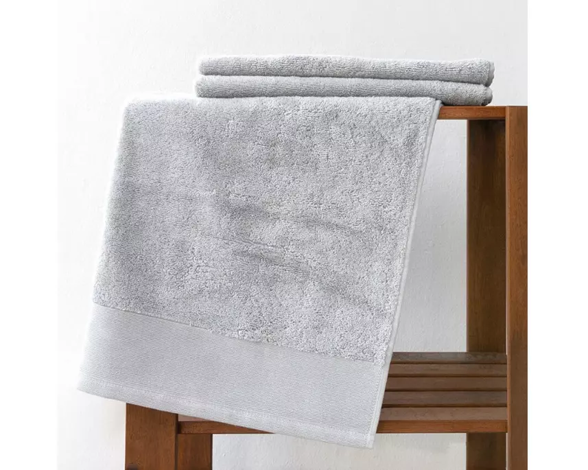 Jean & Len Duschtuch 70 x 140 cm, Hellgrau