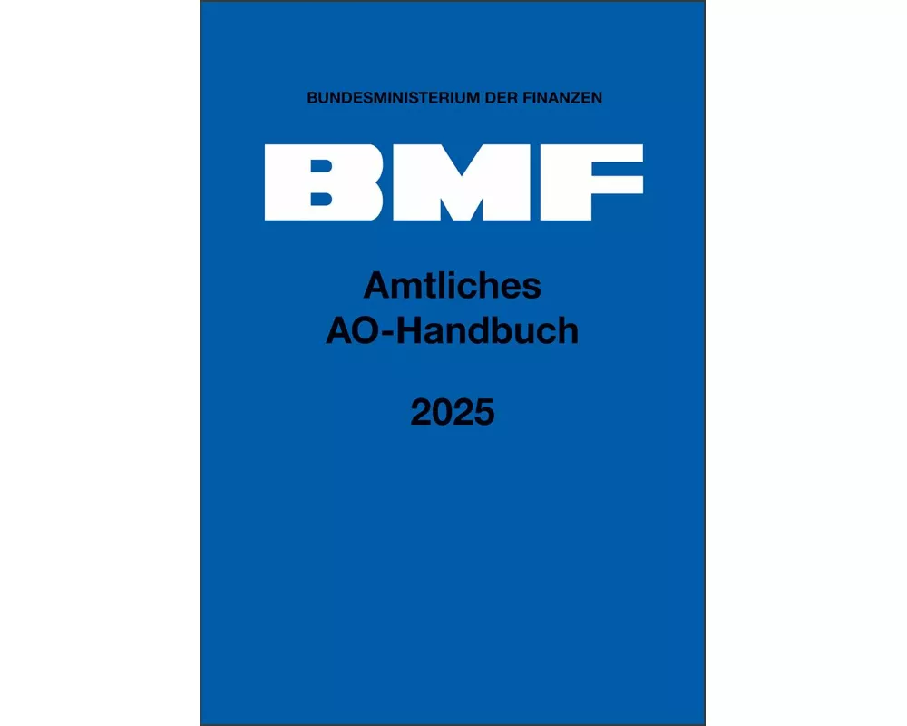 Amtliches AO-Handbuch 2025