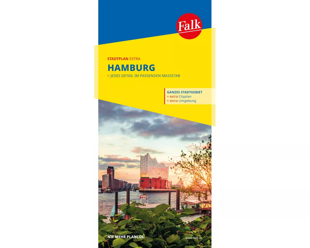 Falk Stadtplan Extra Hamburg 1:25.000