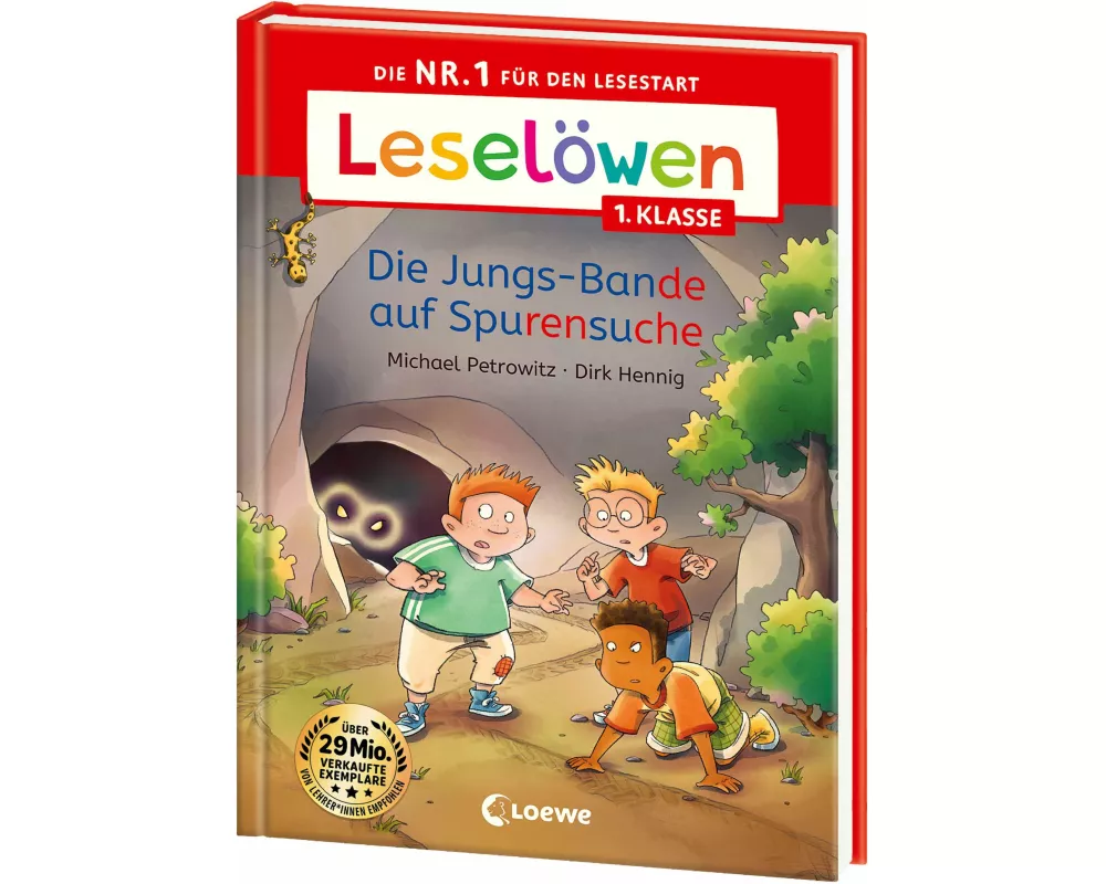 Leselöwen 1. Klasse - Die Jungs-Bande auf Spurensuche