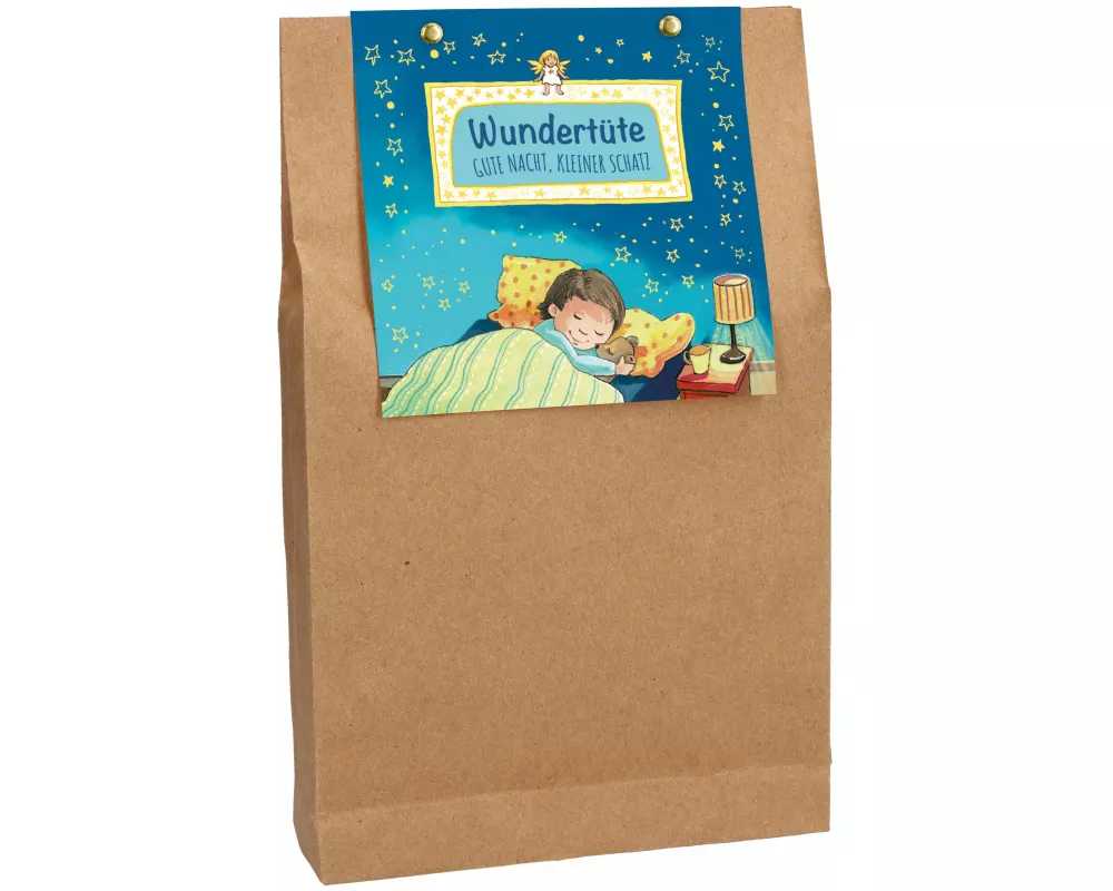 Butzon & Bercker Wundertüte Gute Nacht, kleiner Schatz - liebevoll gefüllte Geschenktüte mit kleinen Überraschungen zum Einschlafen, ideales Geschenk