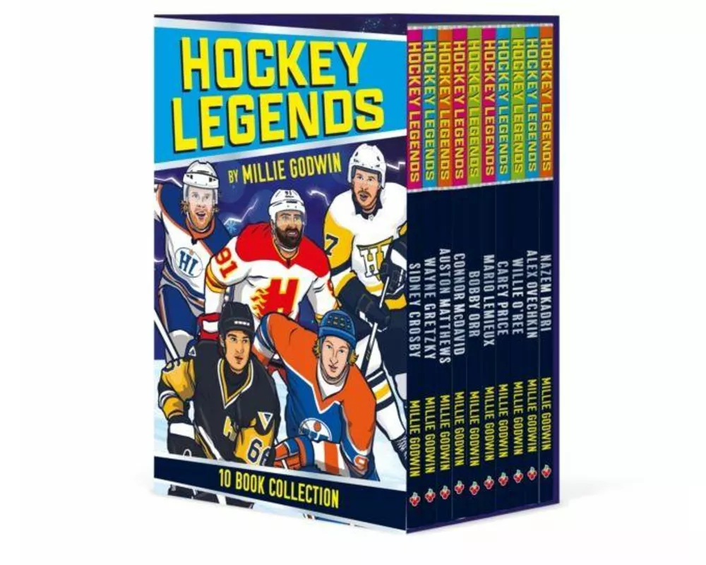 The Hockey Legends 10 Book Collection