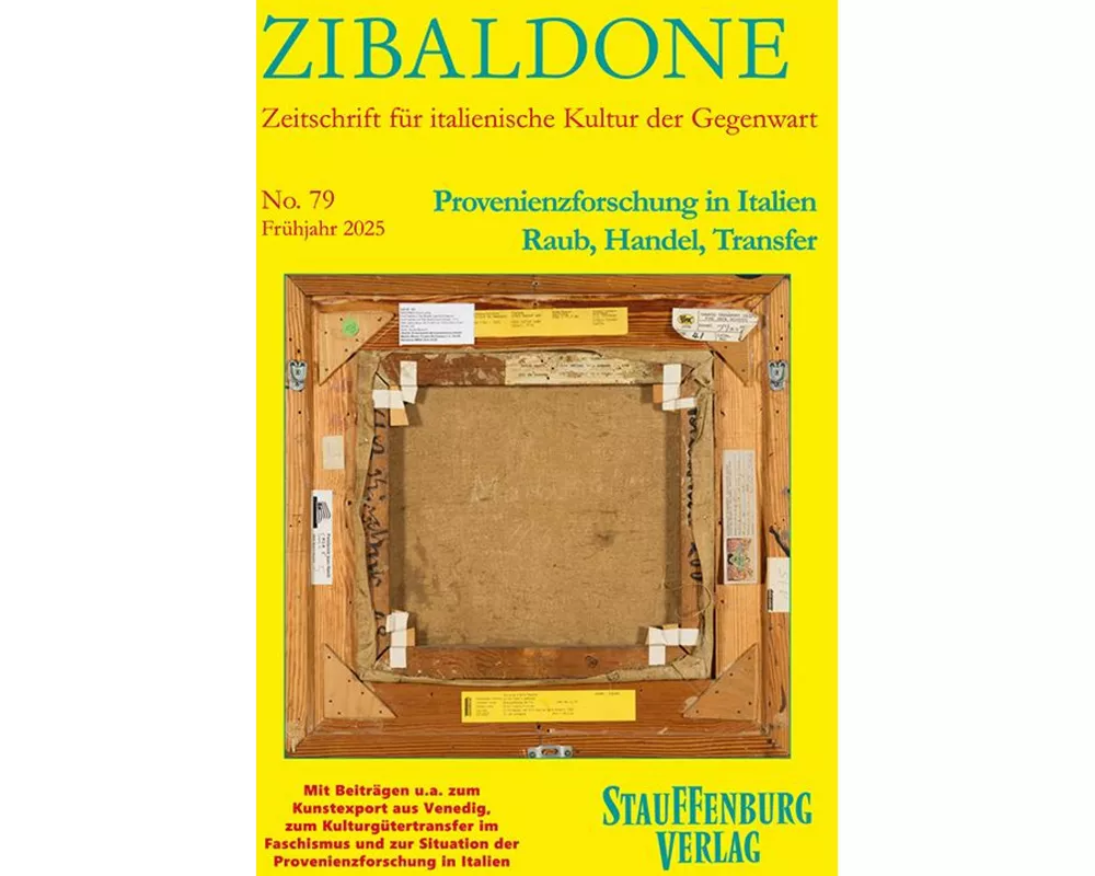 Provenienzforschung in Italien. Raub, Handel, Transfer