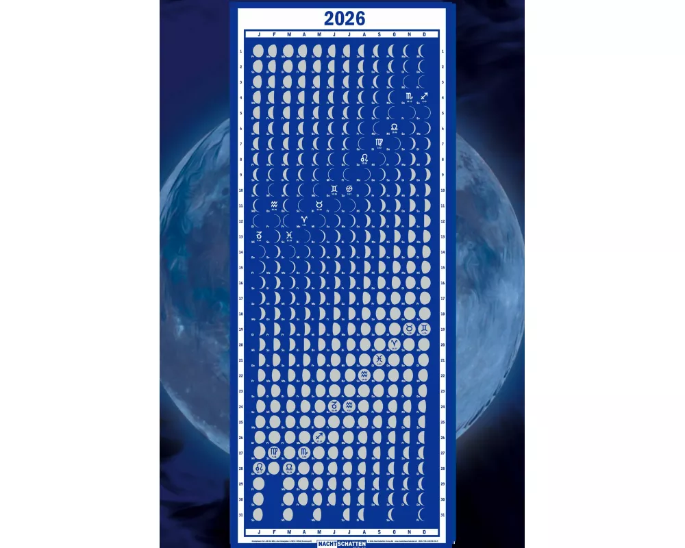 Mondphasenkalender 2026