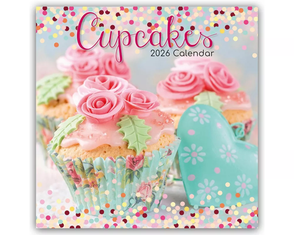 Cupcakes 2026 - 16-Monatskalender