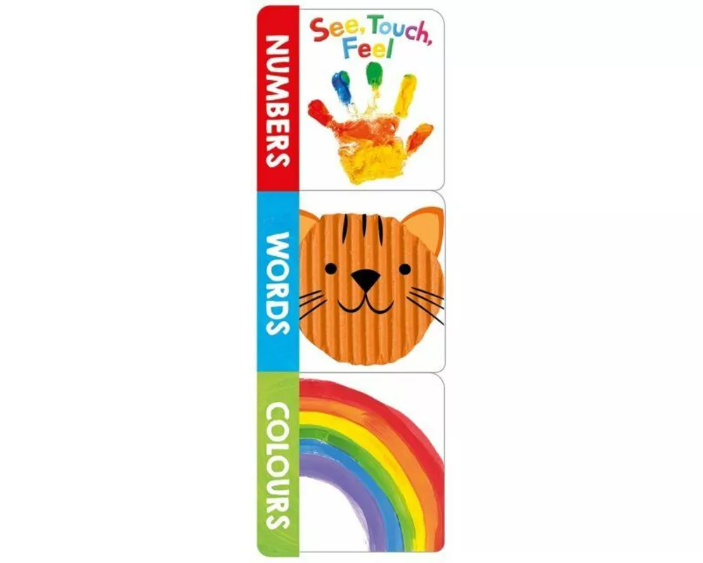 See, Touch, Feel Words, Numbers, Colours (Chunky Set)