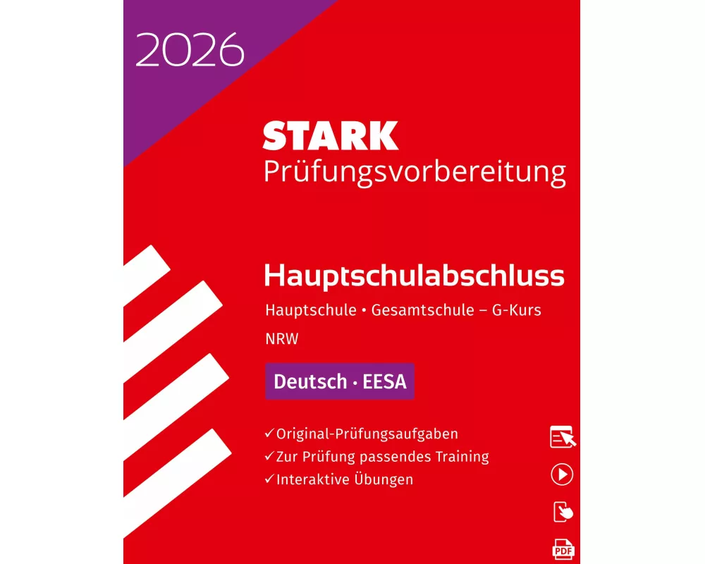 STARK Deutsch G-Kurs - Hauptschulabschluss (EESA) 2026 NRW - Prüfungsvorbereitung