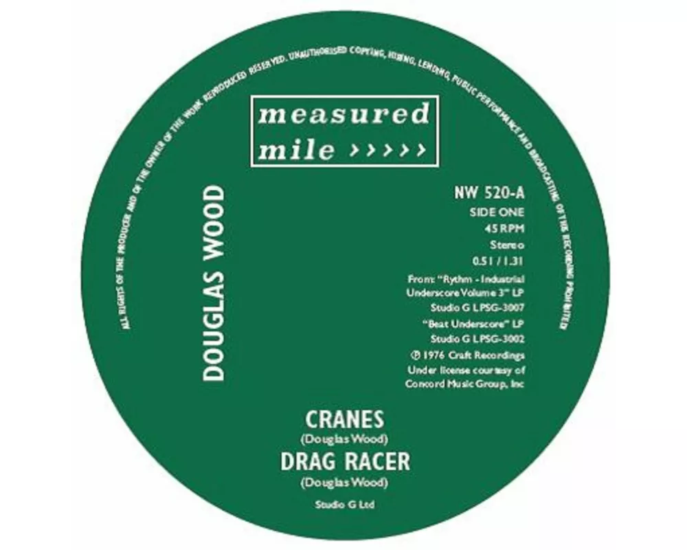 Cranes / Drag Racer (7inch Single)