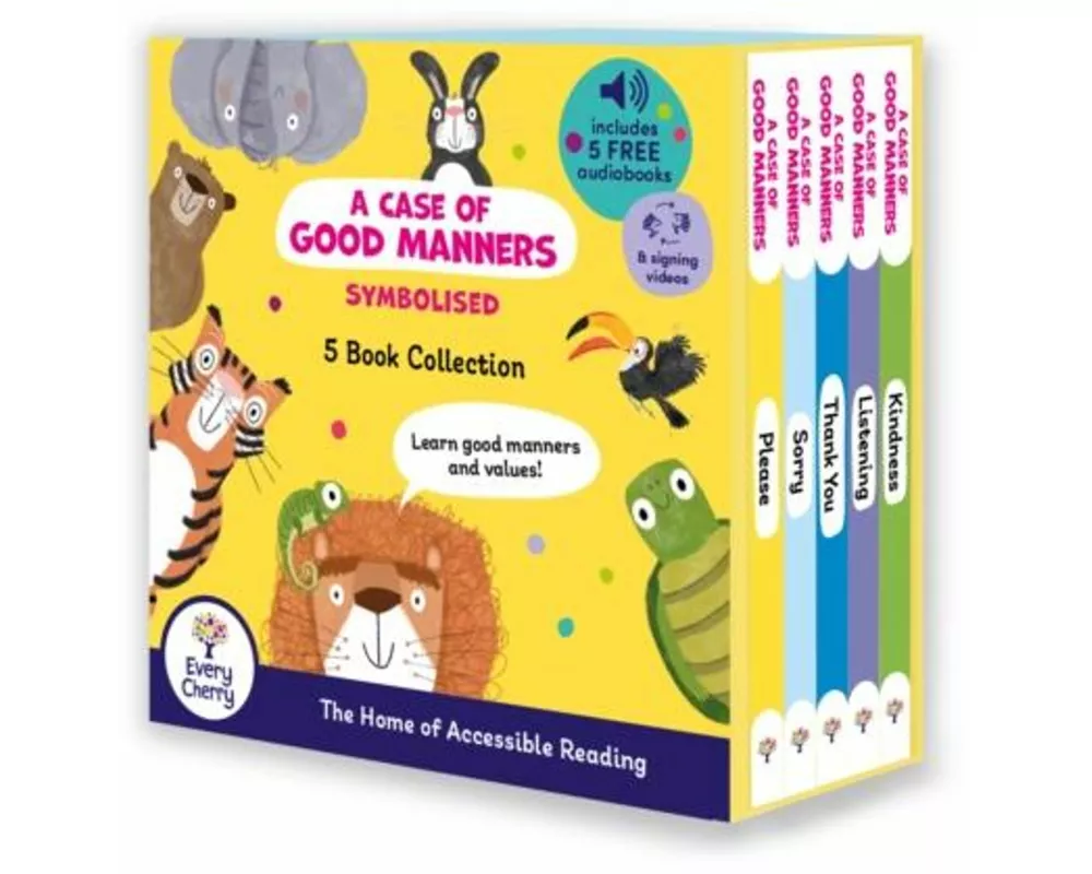 Case of Good Manners: Symbolised 5 Book Collection