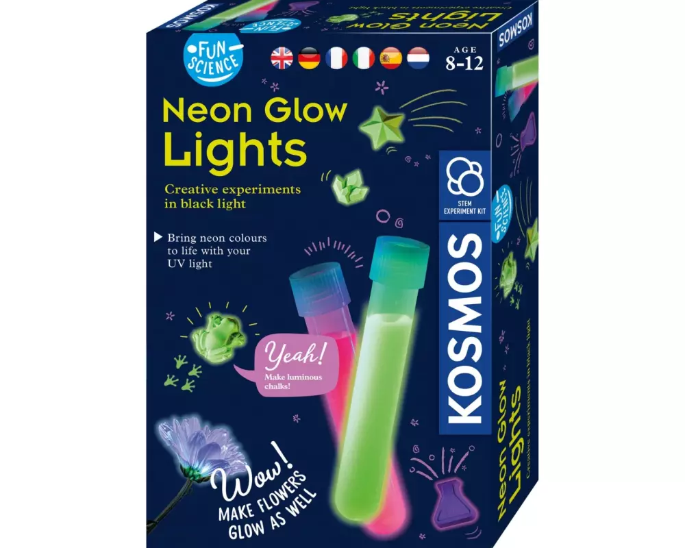 Kosmos Experimentierkasten Neon Glow Lights