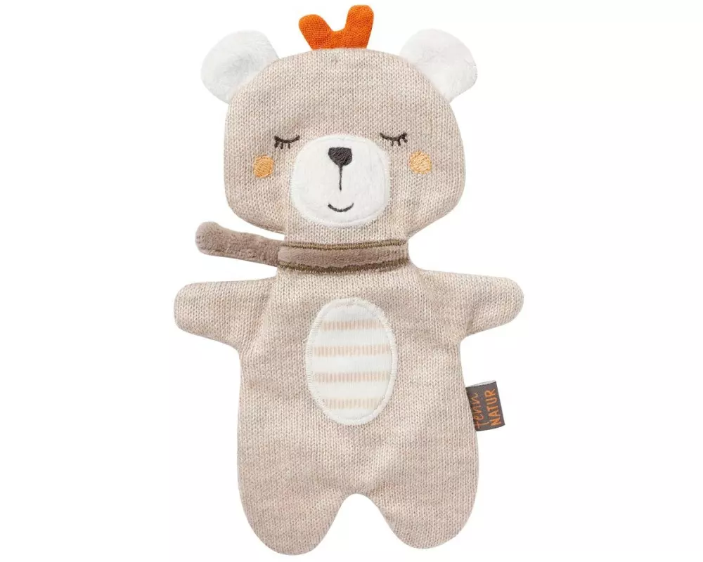 fehn Greifling Knister-Teddy Natur